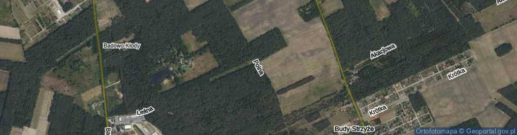 Zdjęcie satelitarne Polna ul.